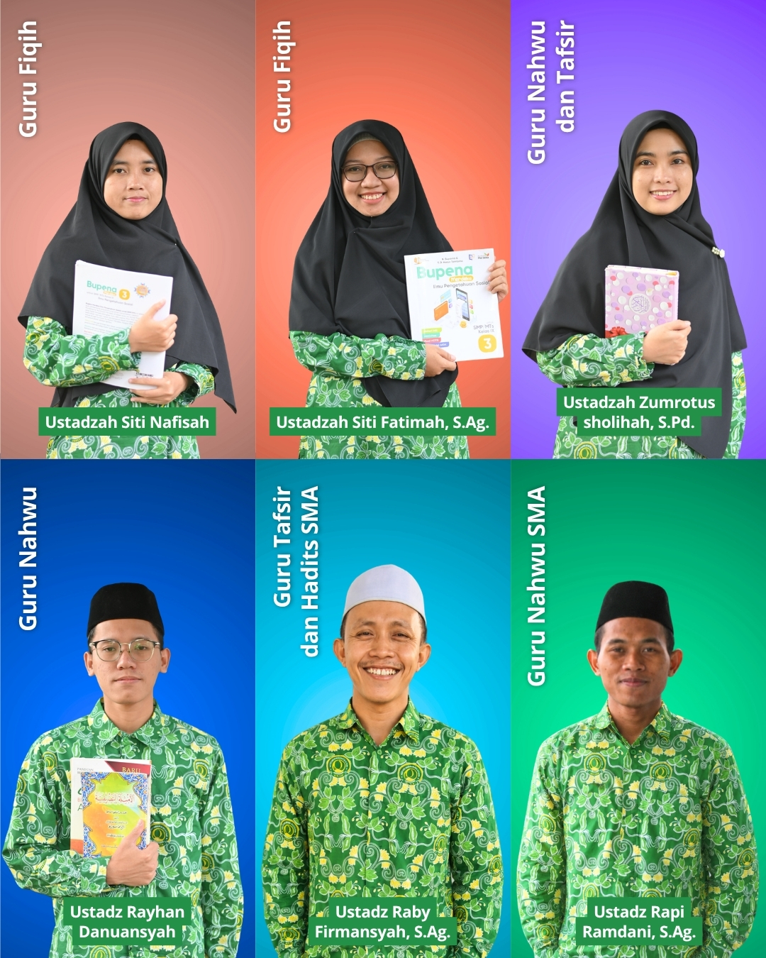 7. 2 versi ustadzah rombak