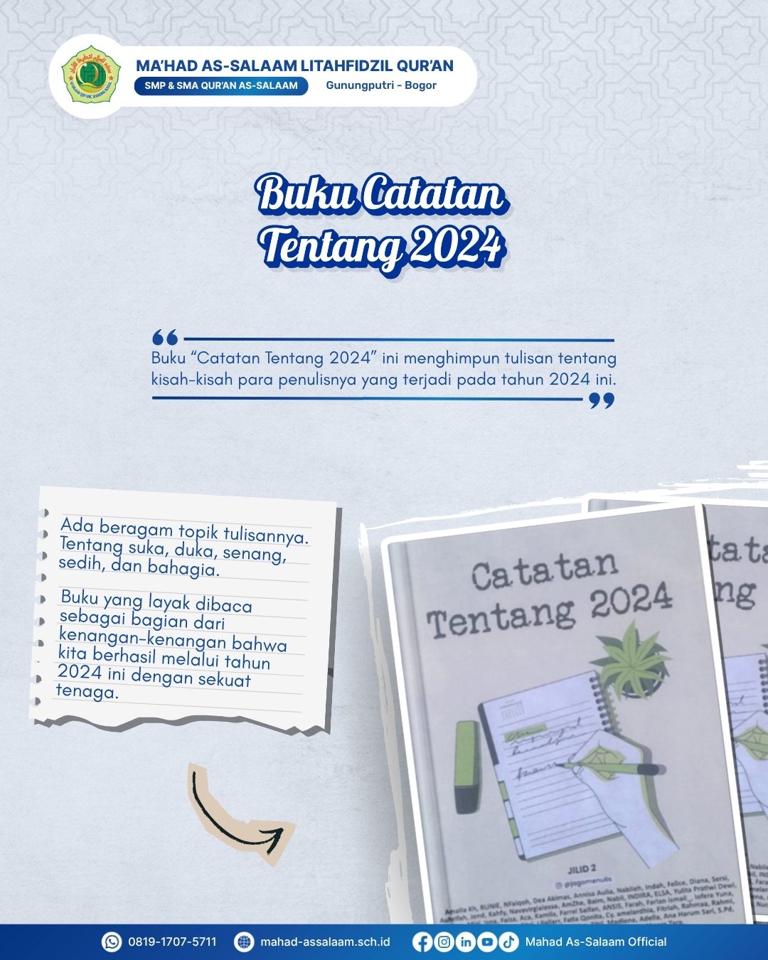 Buku Catatan Tentang 2024